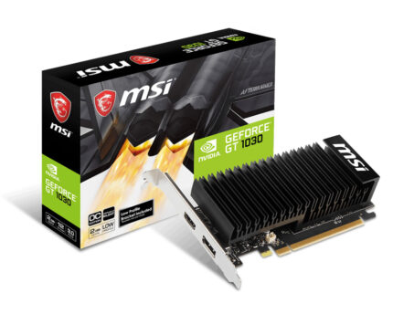 MSI 2GB GEFORCE GT 1030 2GHD4 LP OC [64Bit] DDR4 HDMIDP