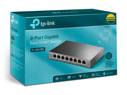 TP-Link TL-SG108E 8-Port Gigabit Easy Smart Switch