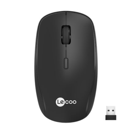 LENOVO LECOO WS203 KABLOSUZ 2400DPI 4 TUŞLU OPTİK MOUSE SİYAH