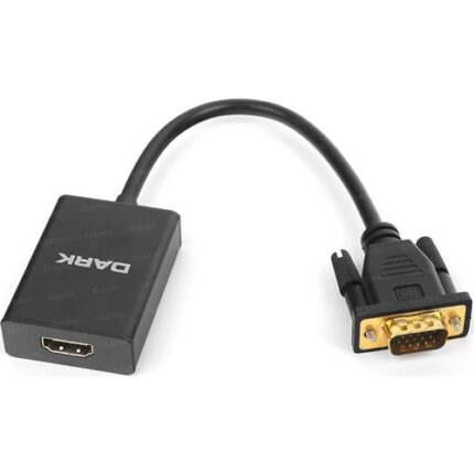 Dark Analog VGA to HDMI Çevirici Kablo (DK HD AVGAXHDMI2)