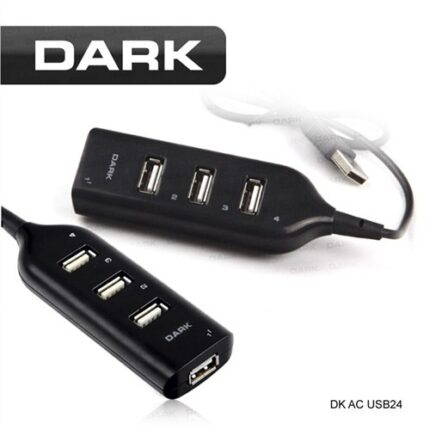 Dark Connect Master U24 4 Port USB 2.0 Hub (DK-AC-USB24)