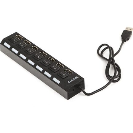 Dark Connect Master U72 7 Port Anahtarlı USB Hub (DK-AC-USB272)