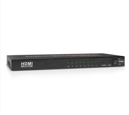 Dark DK-HD-SP8X1 FHD 1 Giriş 8 Çıkışlı HDMI Splitter (Sinyal Çoğaltıcı)