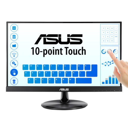 Asus VT229H 21.5 IPS 1920x1080 5MS HDMI VGA Vesa 3Yıl 10 Parmak Dokunmatik Ekran