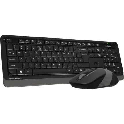 A4 Tech FG1010 Kablosuz Gri-Siyah Klavye Mouse Set