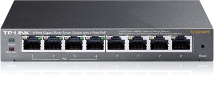 Tp-Link 8Port TL-SG108PE GBit 4Port PoE Yönetilebilir Switch