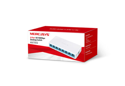 Tp-Link Mercusys MS108 8-Port 10/100Mbps Desktop Switch