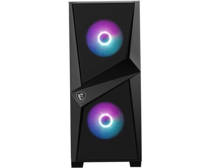 MSI MAG FORGE 100R 2x A-RGB Fan 1x 120mm Fan Temperli Cam ATX Kasa