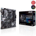 Asus PRIME B550M-A AM4 DDR4 HDMI DVI D-Sub 2xM2 USB3.2 RGB mATX