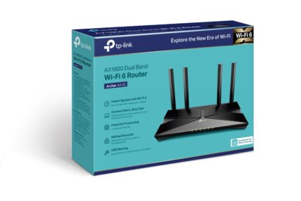 TP-Link Archer AX20 AX1800 Dual-Band Wi-Fi 6 Router ( Yönlendirici )