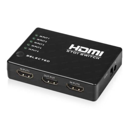 Dark 5 Giriş-1 Çıkış Kumandalı HDMI 4K Switch [DK-HD-SW4X1]