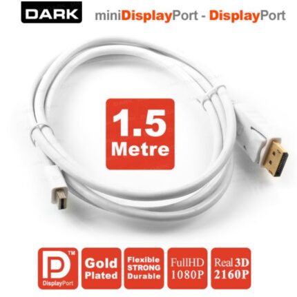 Dark 1.5 Metre Mini Display Port to Display Port Kablo [DK-CB-DPXMDPL150]