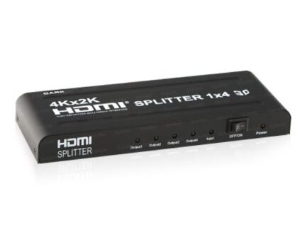 Dark Ultra HD 1 Giriş 4 Çıkışlı HDMI Splitter (Sinyal Çoklayıcı) [DK-HD-SP4X1]