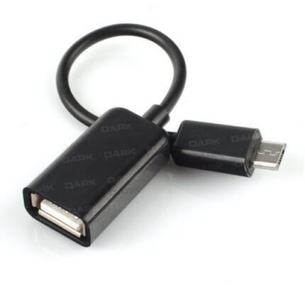 Dark MicroUSB2.0 Telefon USB Giriş Dönüştürücü OTG Kablo[DK-CB-USB2MICROTG2]