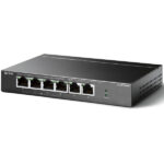 TP-Link TL-SF1006P 6-Port 10/100 Mbps Desktop Switch with 4-Port PoE+ (67W)