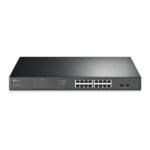 TP-Link TL-SG1218MPE 18-Port Gigabit Easy Smart Switch 2-SFP 16-Port PoE+ (250W)