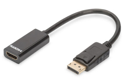 Digitus AK-340400-001-S DisplayPort (DP)  HDMI Adaptörü (Kablolu)