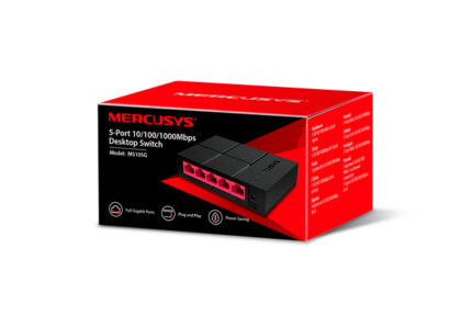 Tp-Link Mercusys MS105G 5-Port Gigabit Desktop Switch