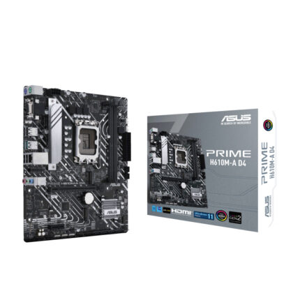 Asus PRIME H610M-A D4 B610 DDR4 M.2  DP/HDMI/VGA  PCI 4.0 1700p Anakart