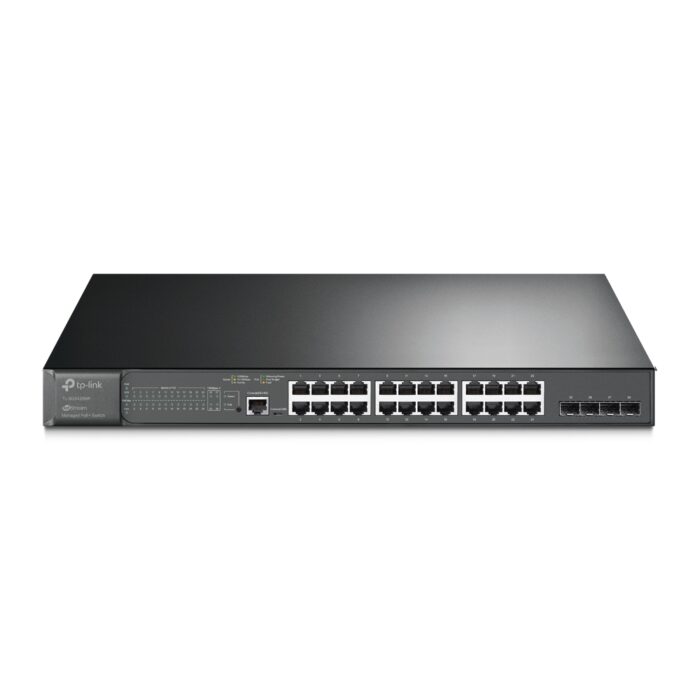 Tp-Link (O) 28Port TL-SG3428MP Jetstream PoE+ 4xSFP Switch