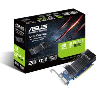 Asus 2GB GT1030-SL-2GD4-BRK DDR4 [64Bit] DVI/HDMI