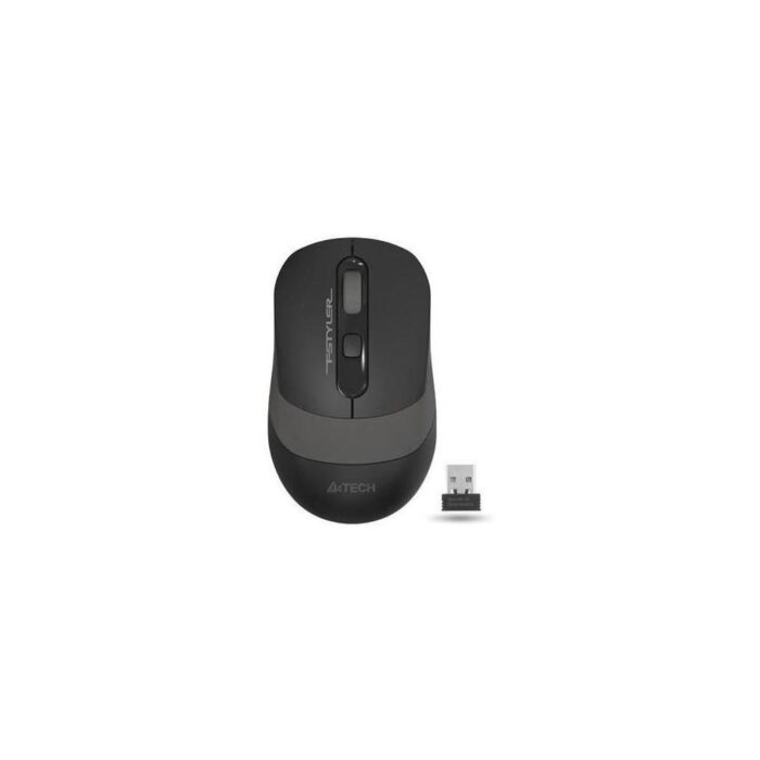 A4-Tech FG10S 2000 DPI Kablosuz  Sessiz Gri Mouse