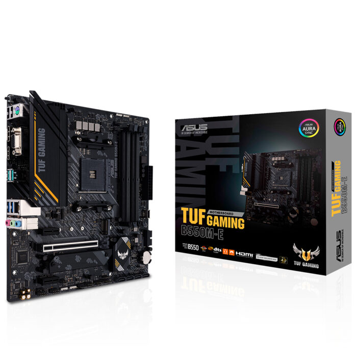 Asus TUF GAMING B550M-E AM4 DDR4 Ses+GLan HDMI DP D-Sub 2xM2 USB3.2 mATX