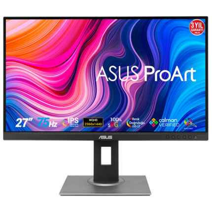 27" Asus PA278QV 5ms 75Hz 2560x1440 IPS MM HDMI DP USB Pivot Monitör