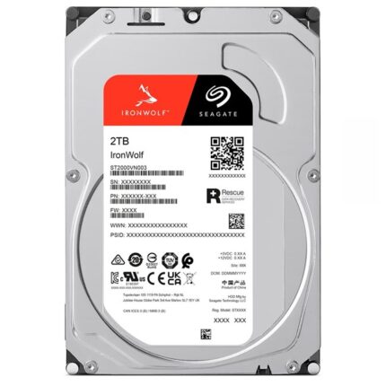 Seagate 2TB 3.5" 5400Rpm 256MB SATA IronWolf ( 3 Yıl Garanti ) ( ST2000VN003 )