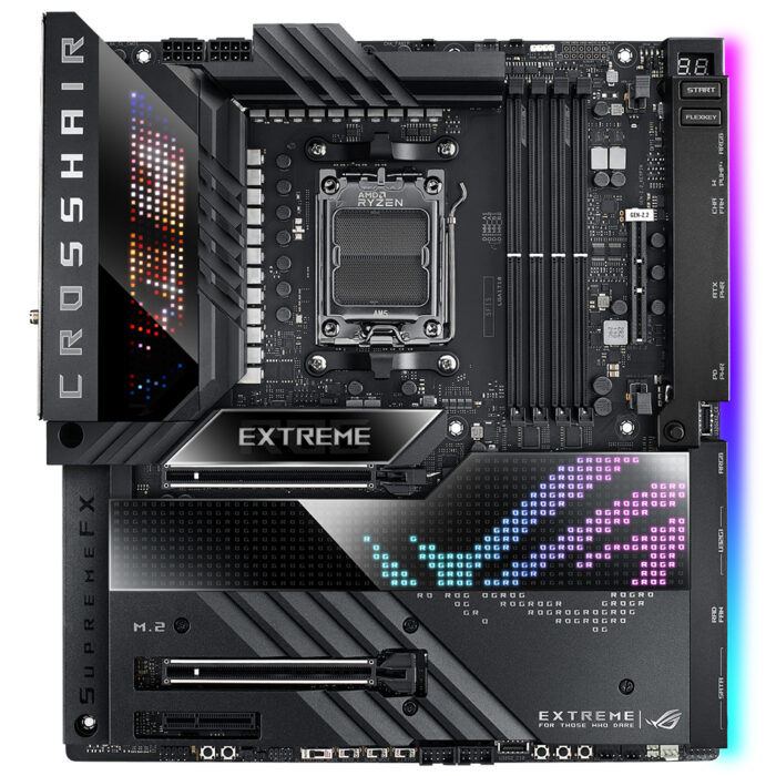 Asus ROG CROSSHAIR X670E EXTREME AM5 DDR5 6400(OC) 2xUSB4 5xUSB3.2 10GLan EATX