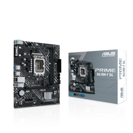 Asus PRIME H610M-F D4 R2.0-CSM H610 DDR4 M.2 HDMI PCI 4.0 1700p Anakart