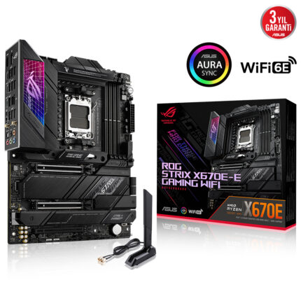 Asus ROG STRIX X670E-E GAMING WIFI AMD X670 DDR5 USB3.2 DP/HDMI PCI4.0 AM5