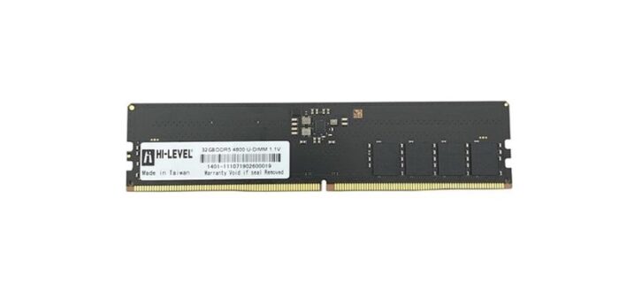 Hi-Level 32GB 4800MHz DDR5 Ram CL40 1.1V (HLV-PC38400D5-32G)