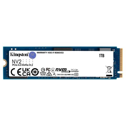 Kingston 1TB M.2 NVMe PCIe 4.0 3500/2100MB/s SNV2S/1000G