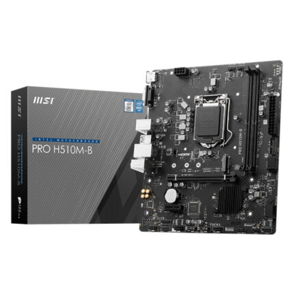 MSI PRO H510M-B LGA1200 DDR4 2933MHz M.2 USB3.2 GLan mATX (Sadece 10.Nesil)