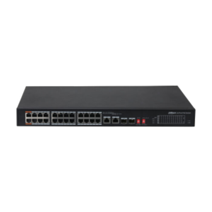 Dahua PFS3226-24ET-240 24 Port PoE (240W) 10/100Mbps + 2xGB