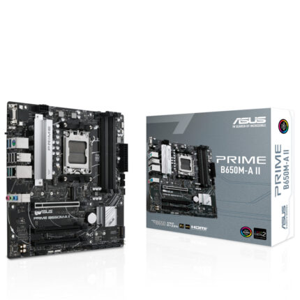 Asus PRIME B650M-A II AM5 DDR5 6400(OC) HDMI DP M.2 USB3.2 GBit mATX