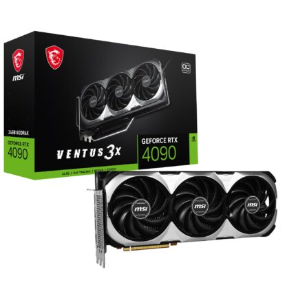 MSI 24GB GEFORCE RTX 4090 VENTUS 3X 24G OC GDDR6X [384Bit] DX12 x16 HDMI 3xDP