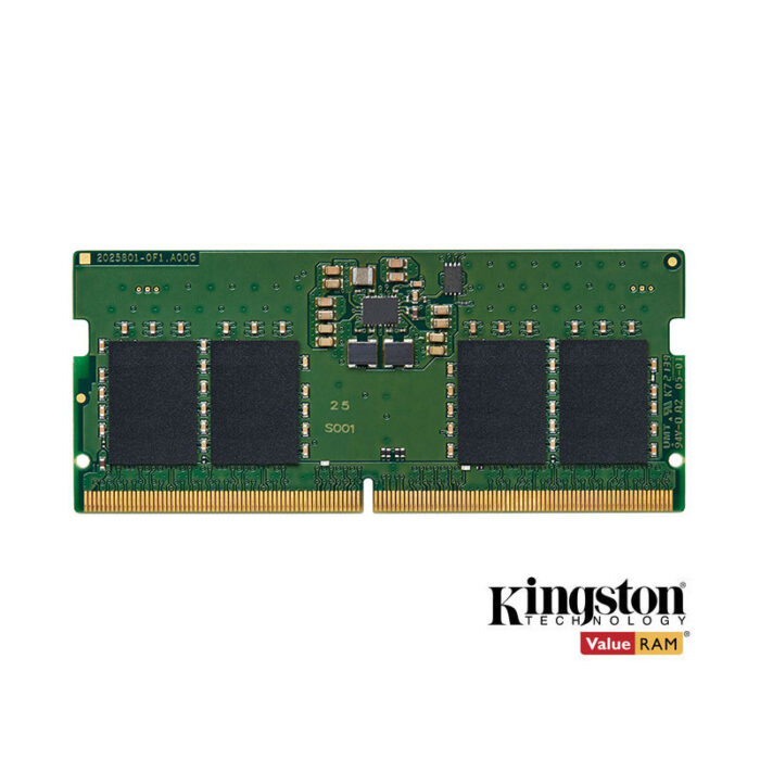 Kingston 8GB 4800Mhz DDR5 CL40 Bellek Notebook (KVR48S40BS6-8)