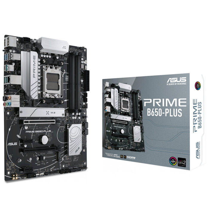 Asus PRIME B650-PLUS AM5 DDR5 6400 HDMI DP 2xM.2 USB3.2 2.5Gbit 128GB ATX