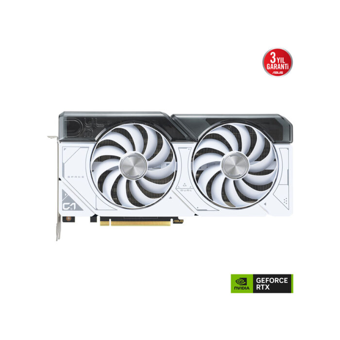 Asus DUAL-RTX4070S-O12G-WHITE 12GB 192Bit GDDR6X DP/HDMI PCI 4.0 Ekran Kartı