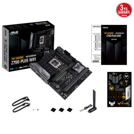 Asus TUF GAMING Z790-PLUS WIFI 1700P DDR5 7200(OC) HDMI DP M.2 RGB WIFI 6E ATX