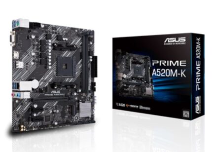 Asus PRIME A520M-K AMD A520 DDR4 4400 USB3.2 M2 HDMI/VGA PCI 3.0 AM4 Anakart