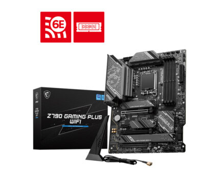 MSI Z790 GAMING PLUS WIFI DDR5 1700P 7200(OC) M.2 PCI-E Gen5 HDMI DP Wifi 6E ATX