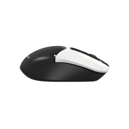 A4-Tech FG12S 1200 DPI Kablosuz  Sessiz Siyah-Beyaz Mouse