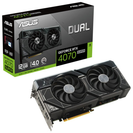 Asus 12GB GEFORCE DUAL-RTX4070S-12G GDDR6X 192Bit 2505MHz HDMI 3xDP DLSS3