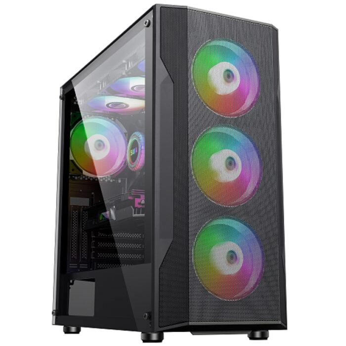 Dark MAXIMA V20 1050W 80+Gold 3x12cm 1x12cm ARGB Fan ATX Gaming Kasa (DKCHMAXV30