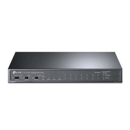 TP-Link TL-SL1311MP 8-Port 10/100Mbps + 3-Port Gig. Switch with 8-Port PoE+(124W