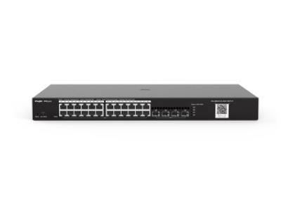 Ruijie Reyee RG-NBS3100-24GT4SFP 24-Port 10/100/1000 4 X SFP Yönetilebilir Rackm