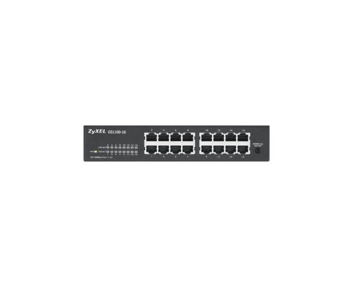 Zyxel 16Port GS1100-16-EU0103F 10/100/1000 Yönetilemez Switch